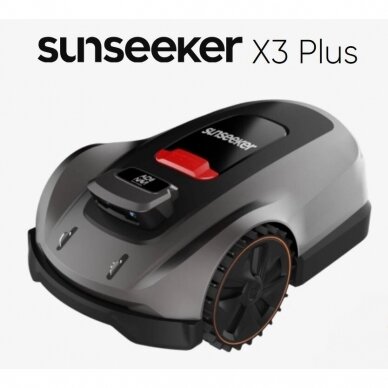 Vejos robotas Sunseeker X3 Plus RTK iki 1200m²