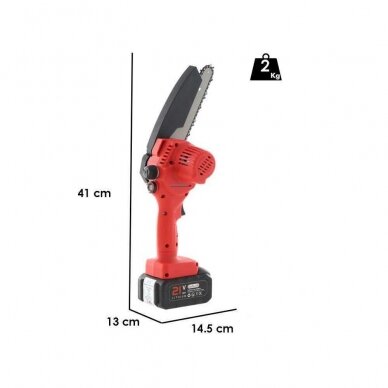 Akumuliatorinis pjūklas GeoTech PRO GT-CP 130LC