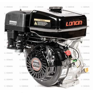 Variklis Loncin G270F-G  horizontalaus veleno G kūgis 22.2mm