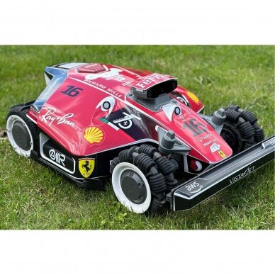 Vejos robotų Mammotion LUBA 2 lipdukų komplektas F1 Ferrari Edition 1