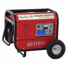 Vienfazis benzininis elektros generatorius GeoTech  GGSA3000 Kit