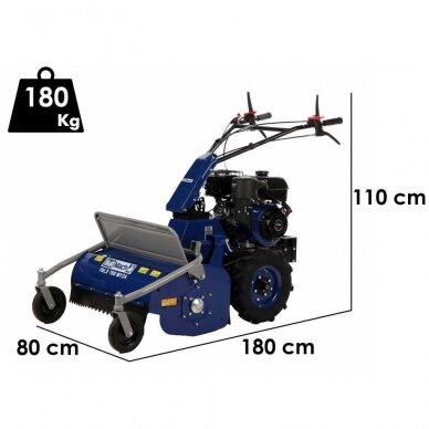 Žoliapjovė su mulčiavimo funkcija BullMach FALX 700